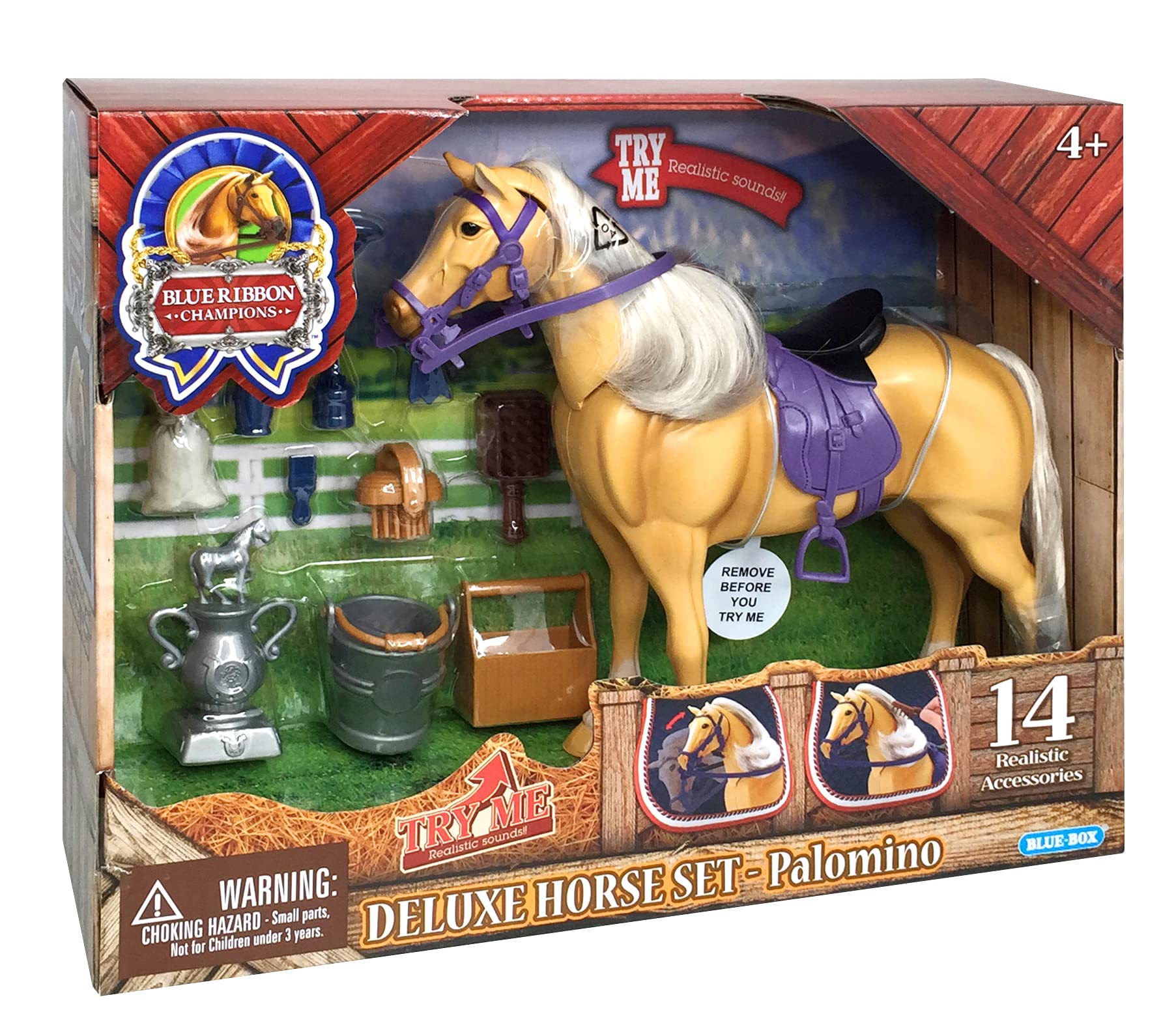 Sunny Days Entertainment Palomino Horse gift idea for young horse lovers
