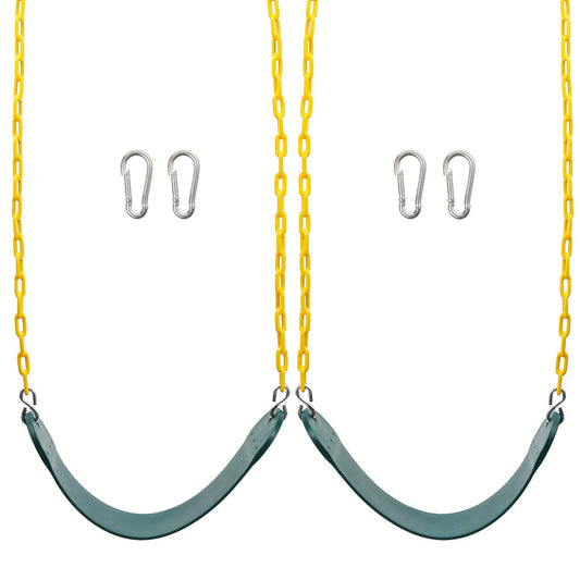Sunnyglade swing seat heavy-duty 66-inch chain for durable backyard play