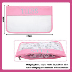 Sunnymove drawstring bag in light pink for easy access to components.