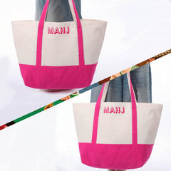 Sunnymove pink drawstring bag for easy carrying and loading.
