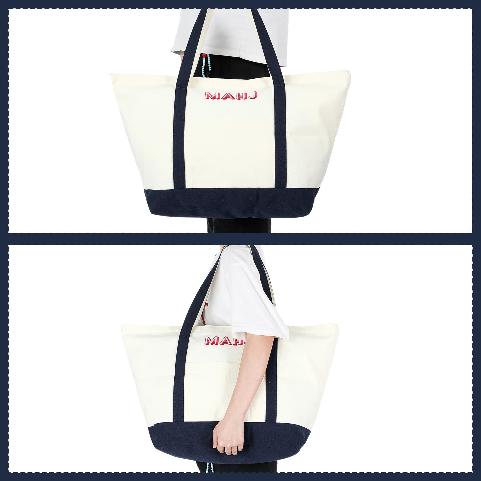 Sunnymove navy bag versatile for travel, parties, and home storage.