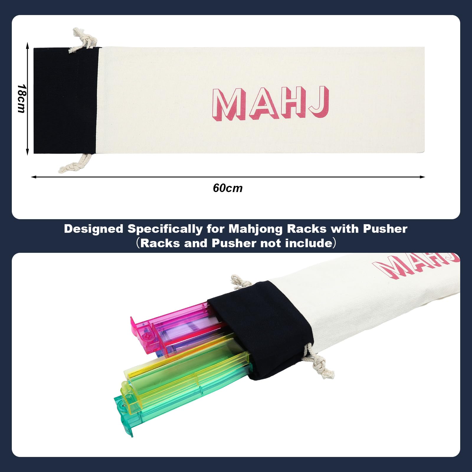 Sunnymove racks and pushers bag protects putters during transport.