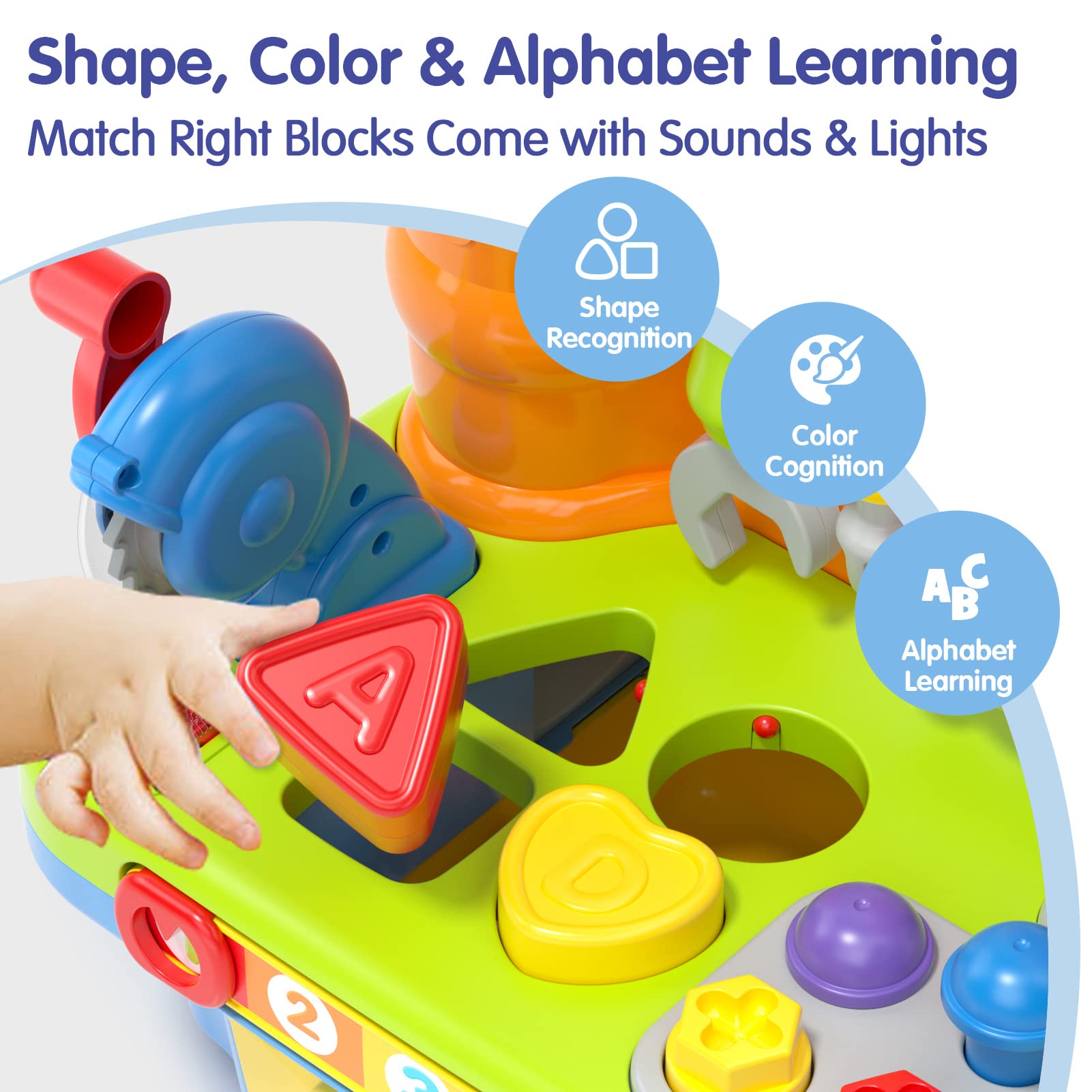 SunnyPal musical buttons and lights invite engaging early sound play.