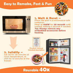 Sunolkie pumpkin-themed pad for festive, kid-friendly stress relief