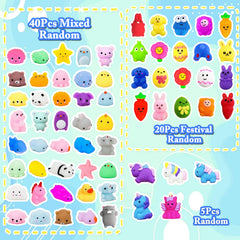 SunPROUND 130Pcs sea-themed squishies inspire imaginative stories.