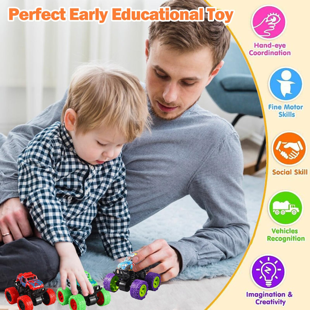 Sunpround durable ABS plastic with spring shocks for long-lasting play