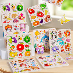 SUNPROUND peg puzzle insect pieces foster attention to detail and fine motor control.