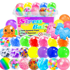 SUNPROUND stress balls box packaging for gift-ready presentation.