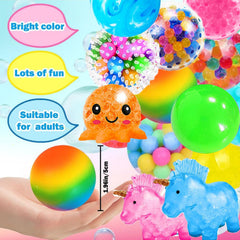 SUNPROUND stress balls close-up showing soft squishy texture for soothing touch.