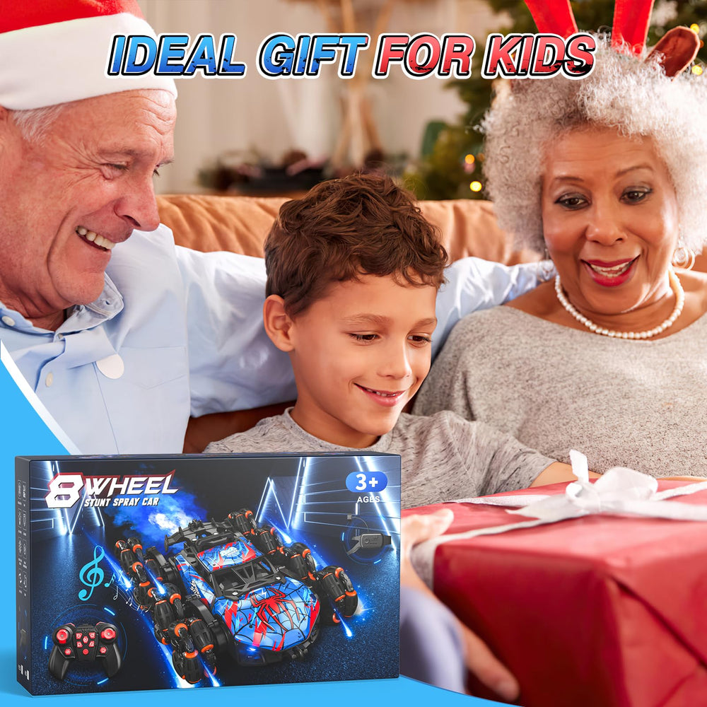 Sunrad 8WD gesture RC car built-in music and engine sounds for immersion.