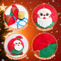 Sunrad unboxing moment with Santa inflatable ball