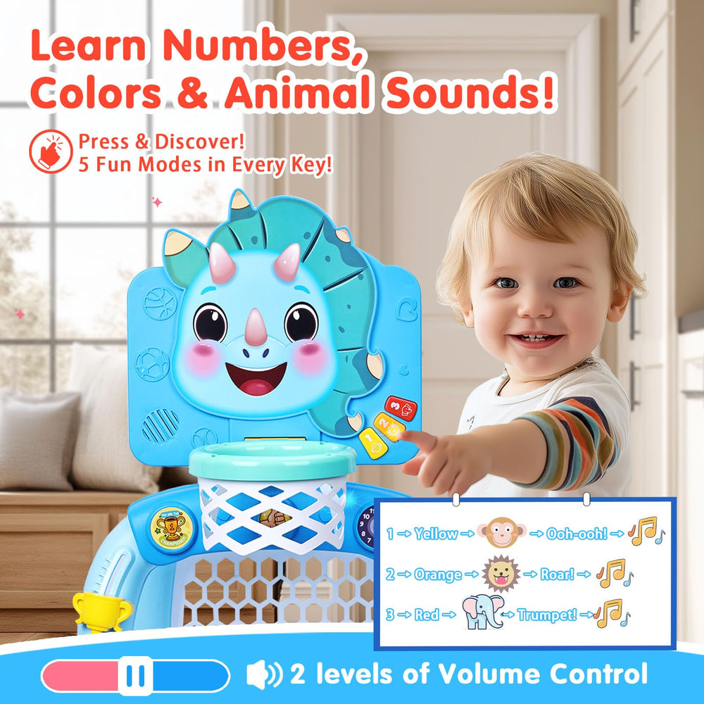 SunRiMax toy set includes gears, rings, and squeaky toy for motor skills