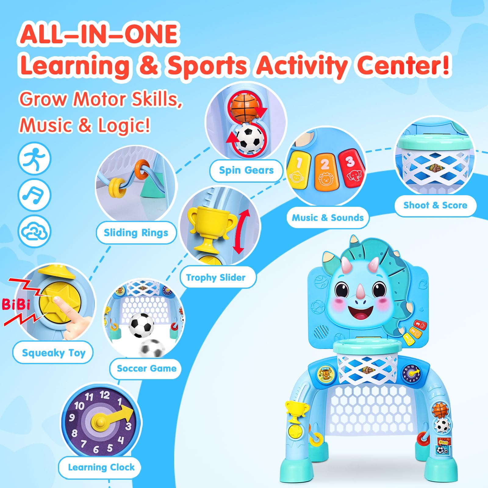 SunRiMax gift-ready sports toy set designed for birthdays and holidays