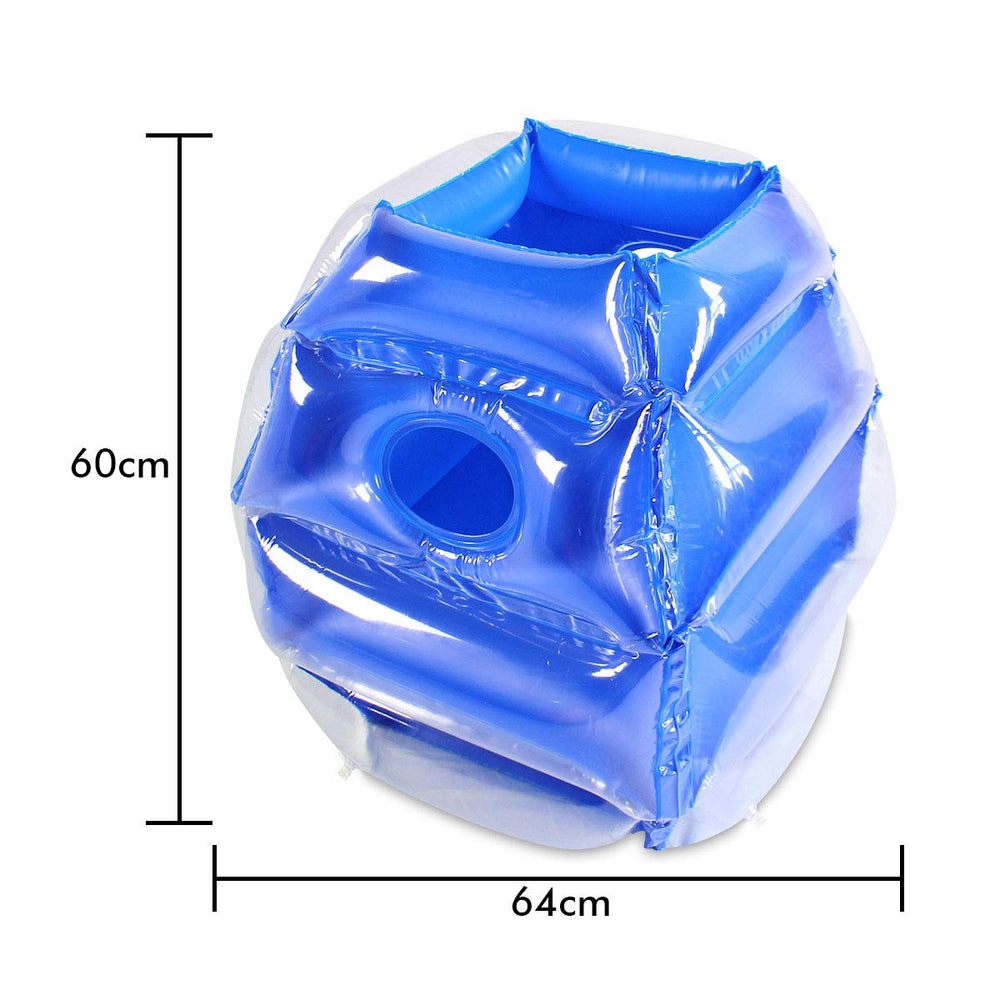 Sunshine-Mall 24-inch blue sumo ball for bigger bumper moments outdoors.