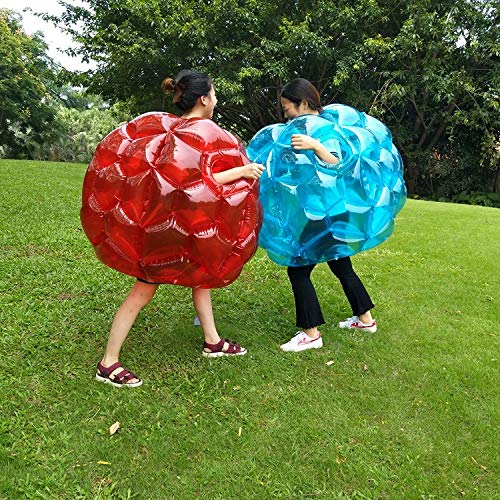 SUNSHINEMALL 36in blue bumper ball ready for group games.