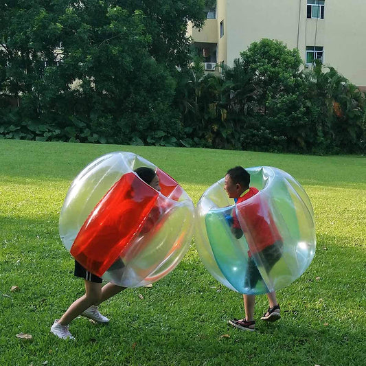 Sunshinemall Sumo Balls red-blue 3ft side view for yard fun