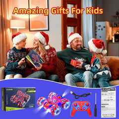 SUPAUSUP Spider RC Car offers about 80 minutes of playtime per charge.