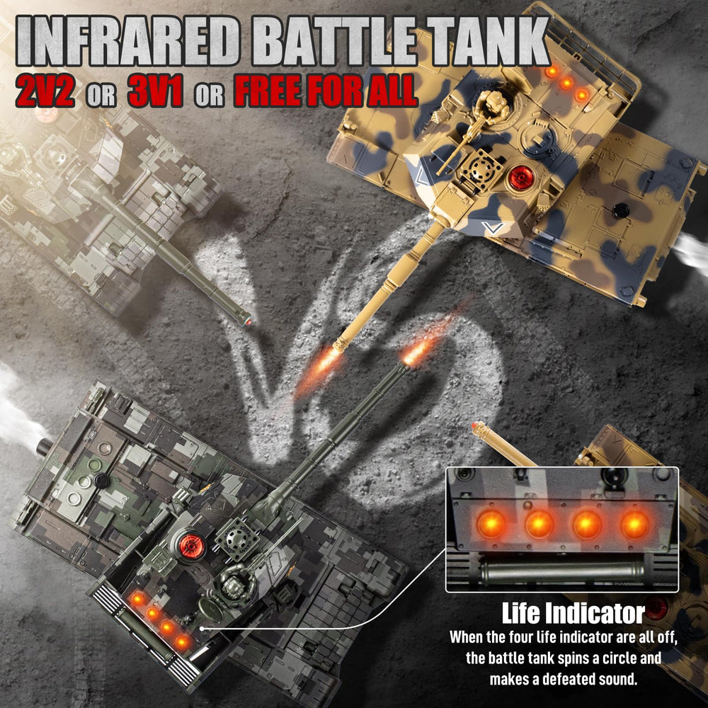 Dual-tank set enables team battles for Supdex 1/24