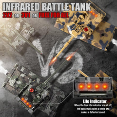 Dual-tank set enables team battles for Supdex 1/24