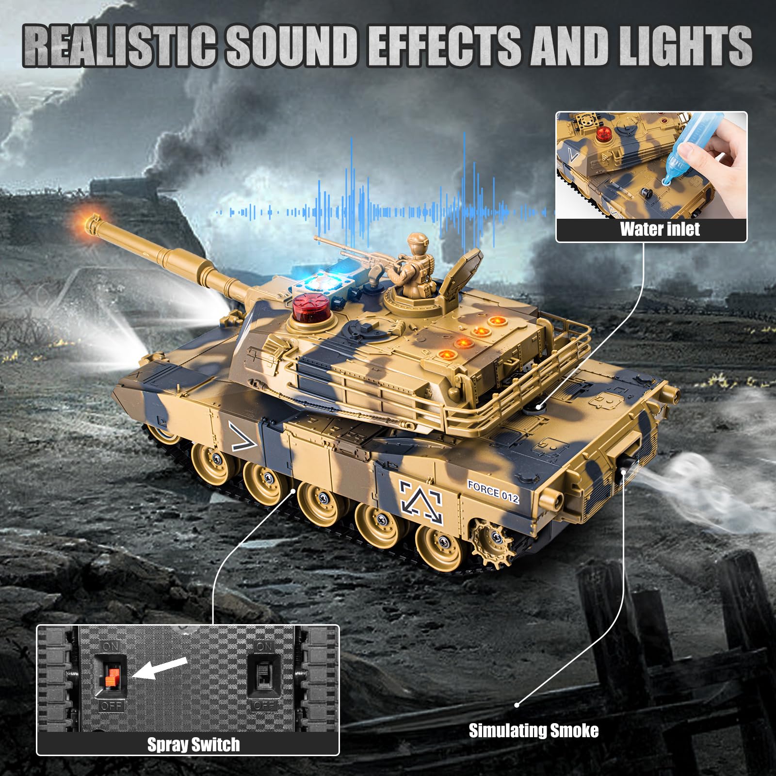 Supdex 1/24 Type 99 side view for authentic detail