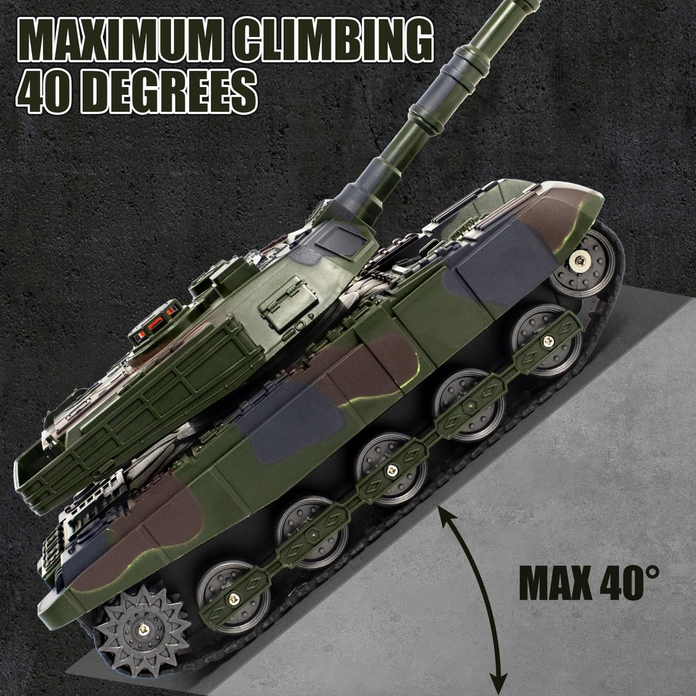 Supdex 1/28 RC Battle Tank rechargeable battery for extended sessions