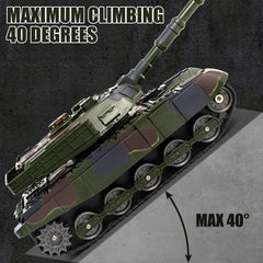 Supdex 1/28 RC Battle Tank rechargeable battery for extended sessions