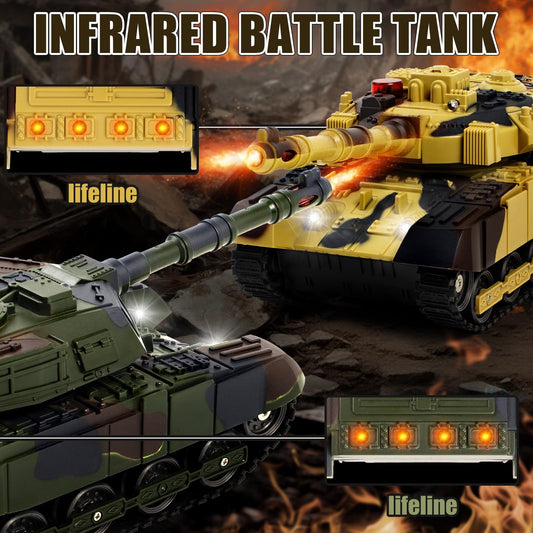 Supdex 1/28 RC Battle Tank turret rotation for agile targeting during play