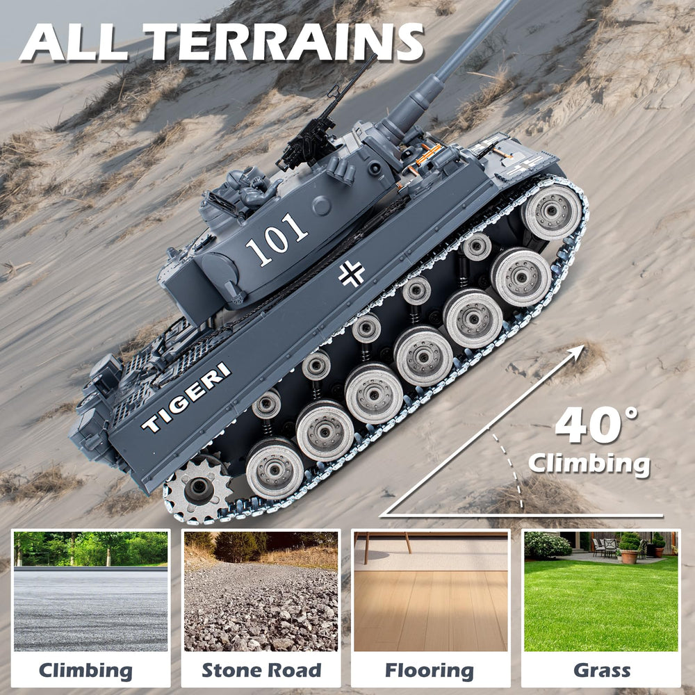 Supdex RC Tank muzzle recoil providing tactile feedback when firing airsoft BBs.