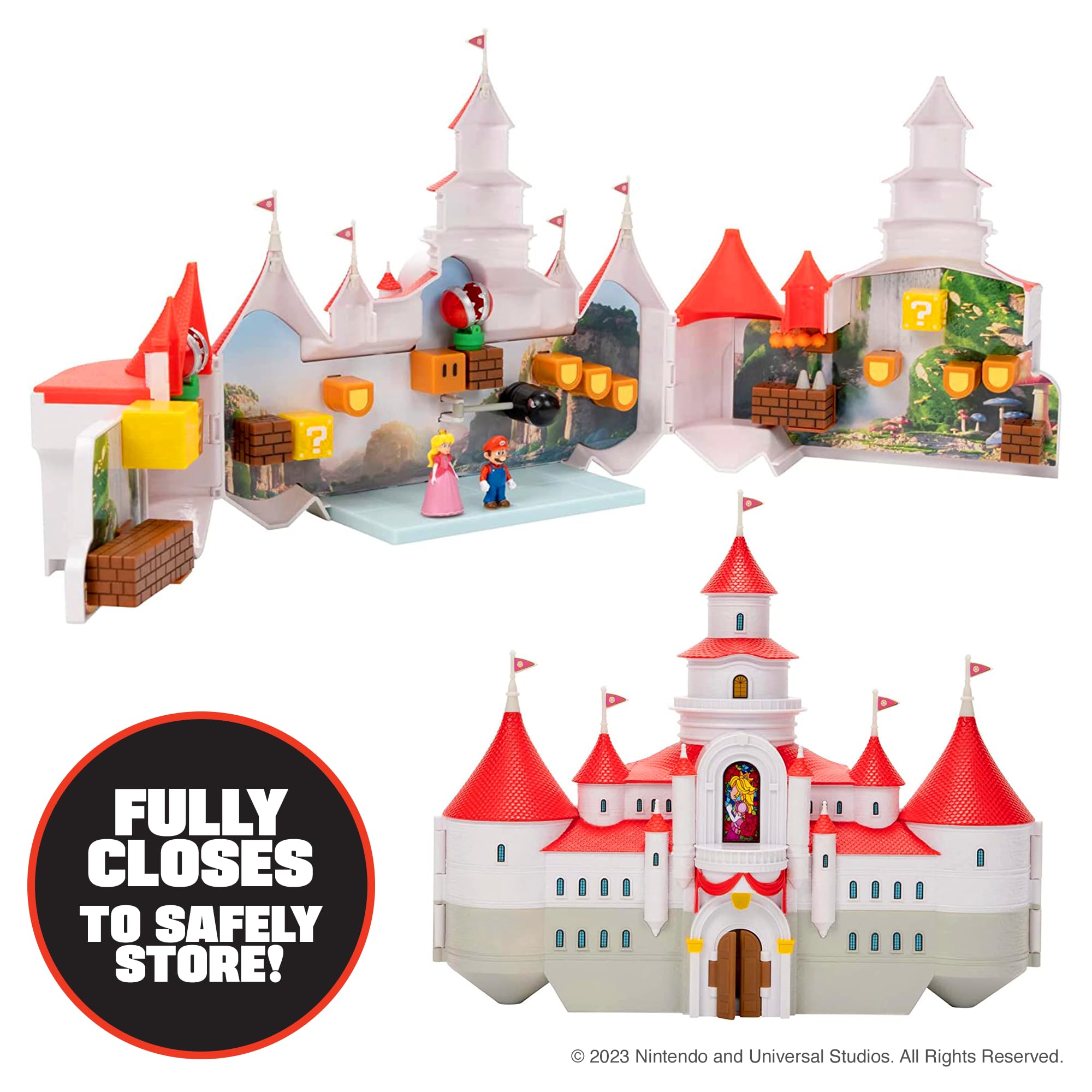 Super Mario Bros 1.25-inch Mario figure for instant movie-based play