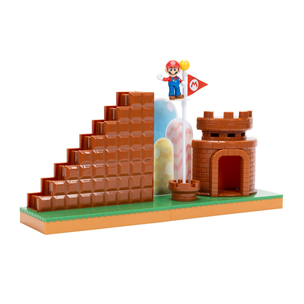 Super Mario Course Complete Playset Mario figure—a perfect fit for imaginative adventures and display