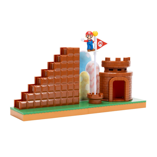 Super Mario Course Complete Playset Mario figure—a perfect fit for imaginative adventures and display