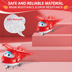 Child playing with Super Wings toy sparks creativity