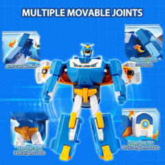 Super Wings durable translucent material withstands kid play and rough handling