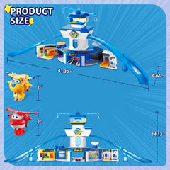 Durable ABS and smooth edges ensure safe play sessions
