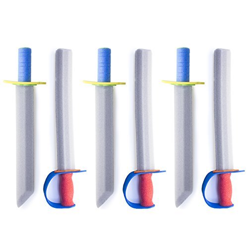 Super Z Outlet 16-inch foam prince sword set for safe imaginative play at home or classroom.