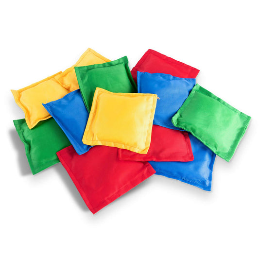 Super Z Outlet green 5x5 cornhole bean bag ideal for outdoor party play.