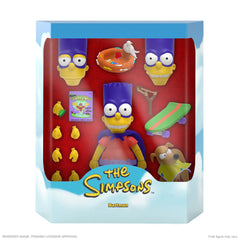 Super7 Bartman figure with interchangeable heads and hands for customization.