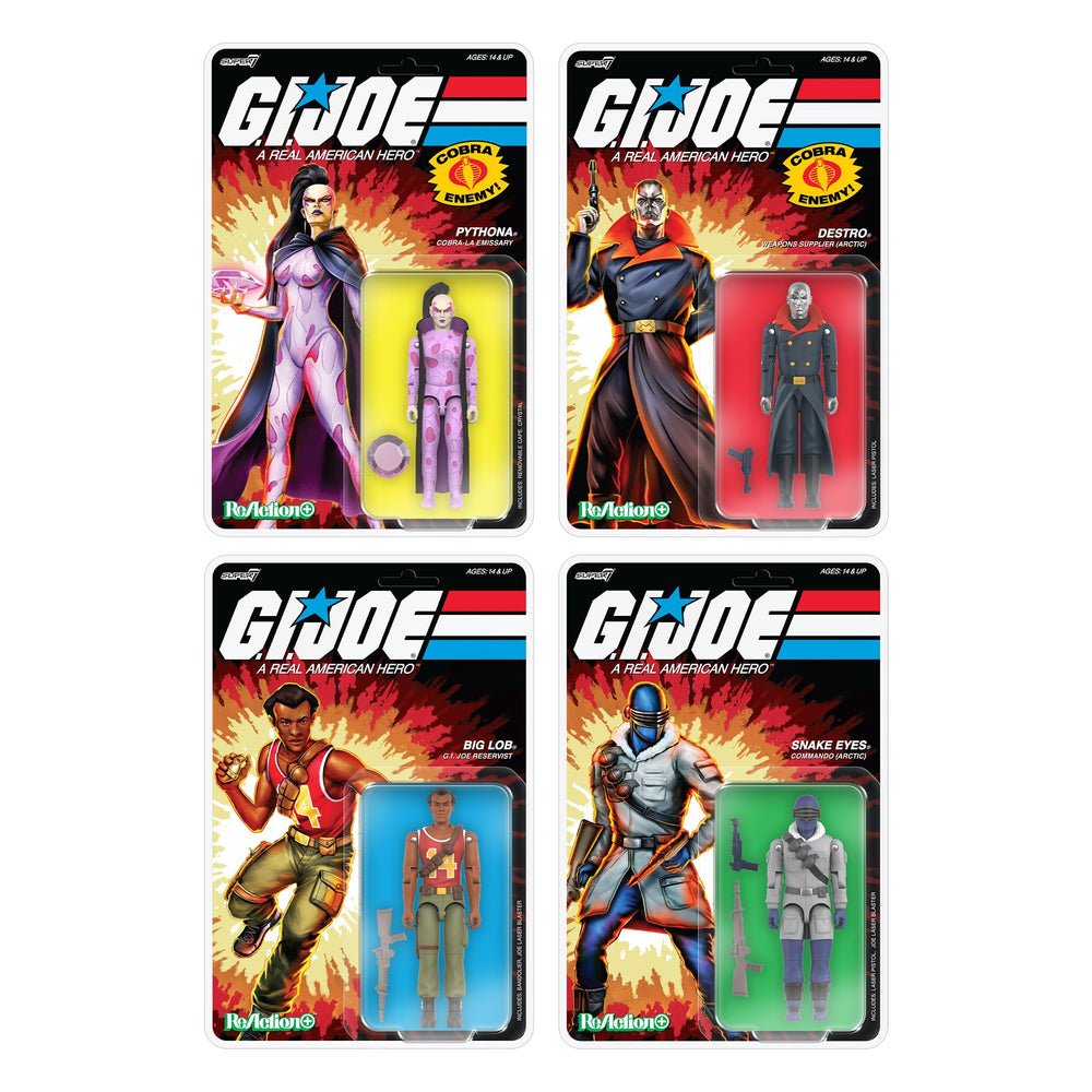 Super7 GI Joe Reaction Plus Wave 05 figure highlighting detailed paint and sculpt.