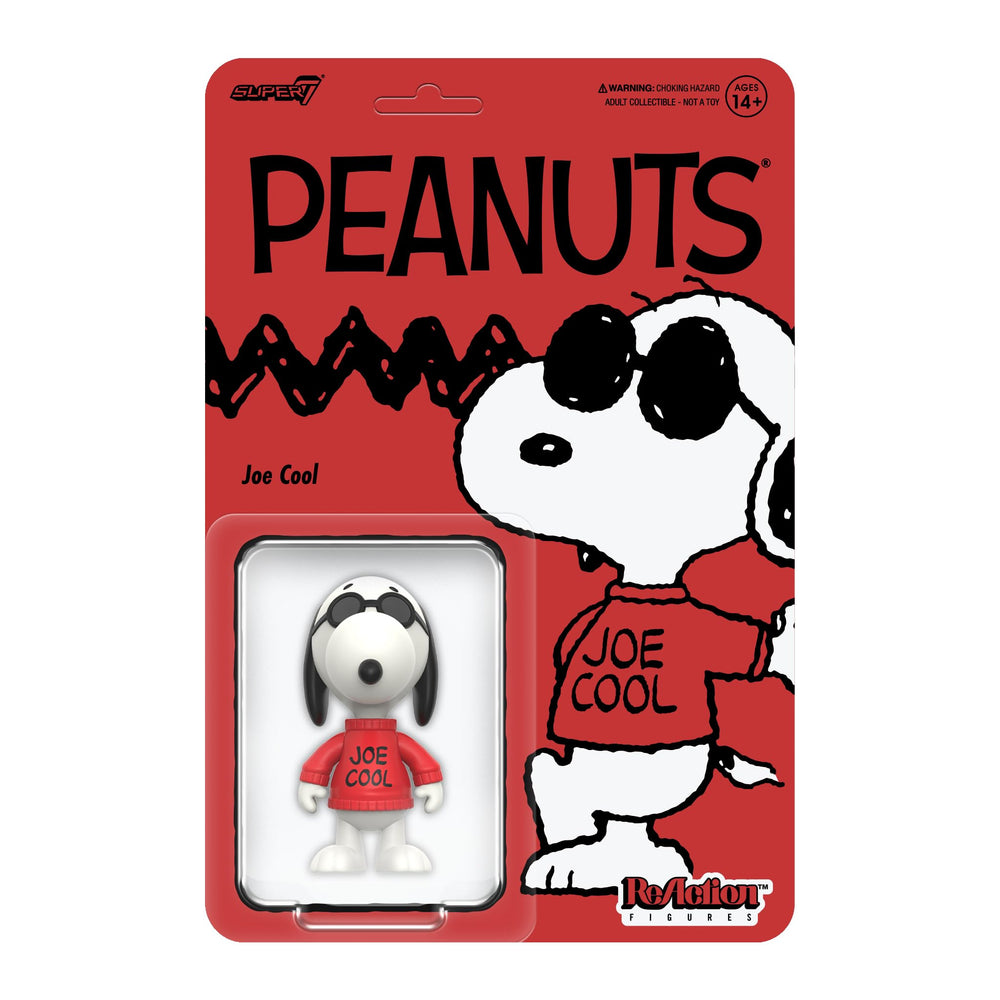 Super7 Joe Cool action figure, front view, ideal for shelf display and nostalgic collections.