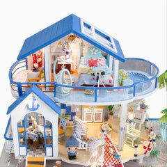 SUPERHIGH DIY Miniature Dollhouse Kit Instruction Manual guides easy confident assembly