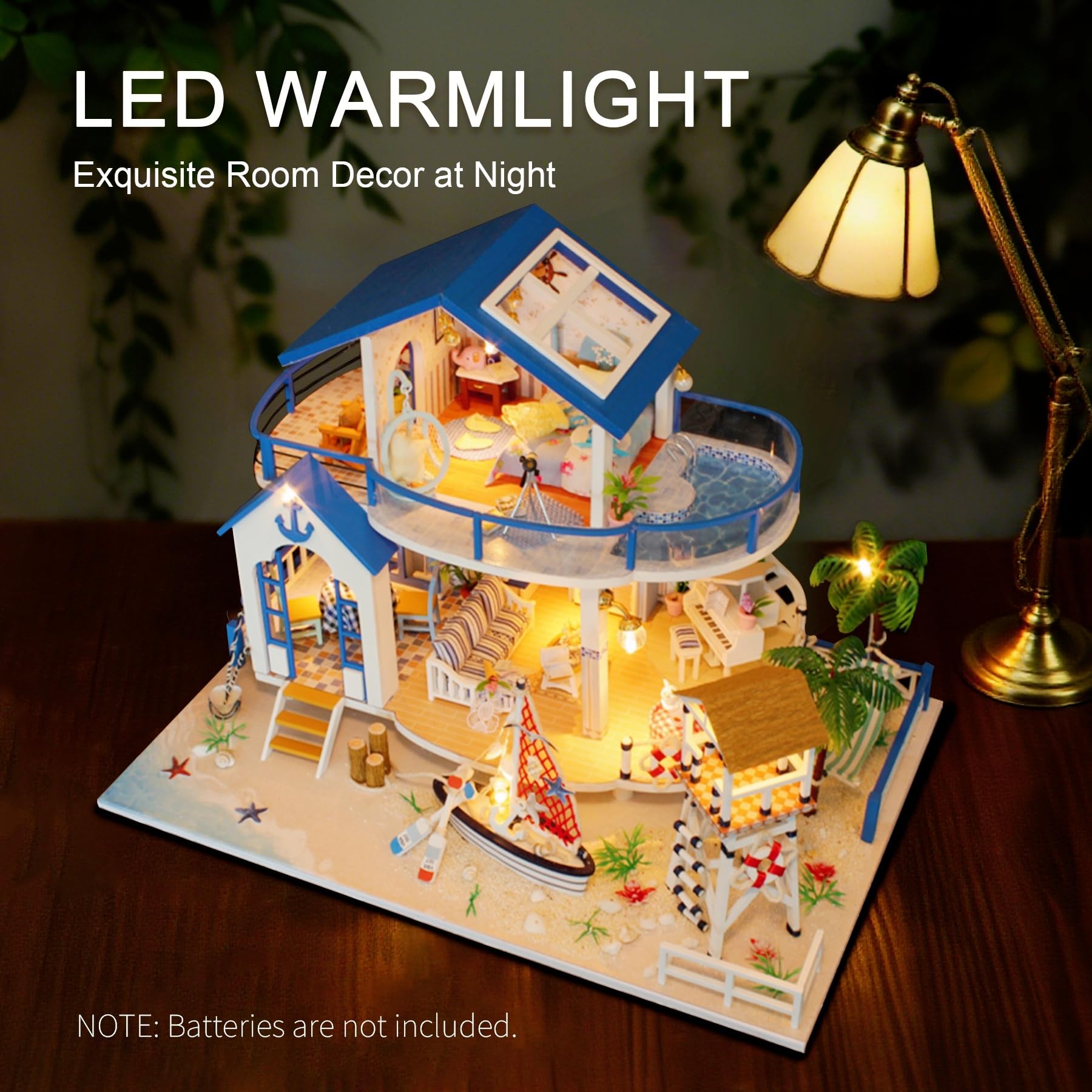 SUPERHIGH Dollhouse Decor Atmosphere Glow showcases versatile display-ready ambiance