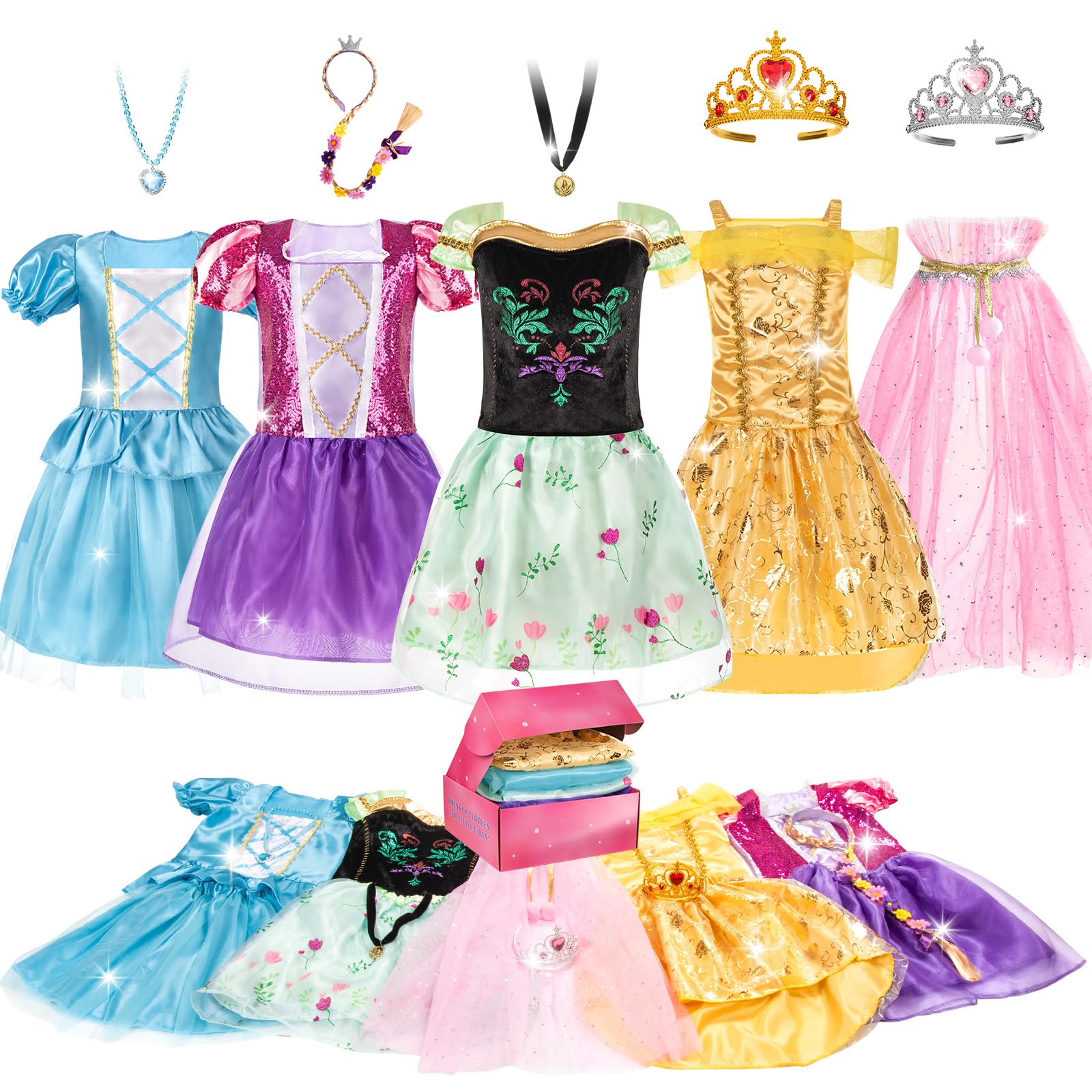 SUPERHIGH Princess Dress 1 showcases vivid colors for imaginative storytelling.