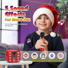 Superwin wireless microphones for kids' karaoke sessions with simple setup.
