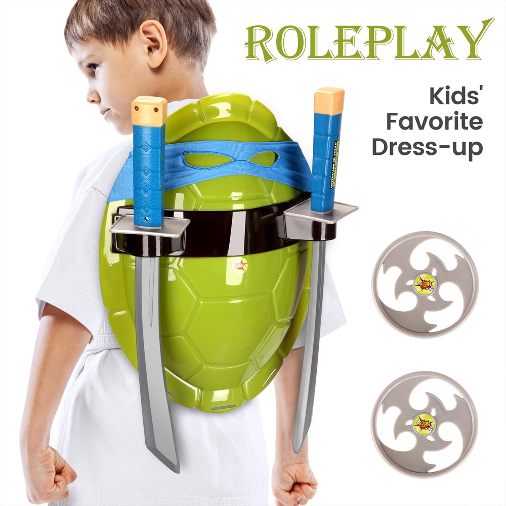 Suphan kids cosplay turtle shell set, versatile for school performances.