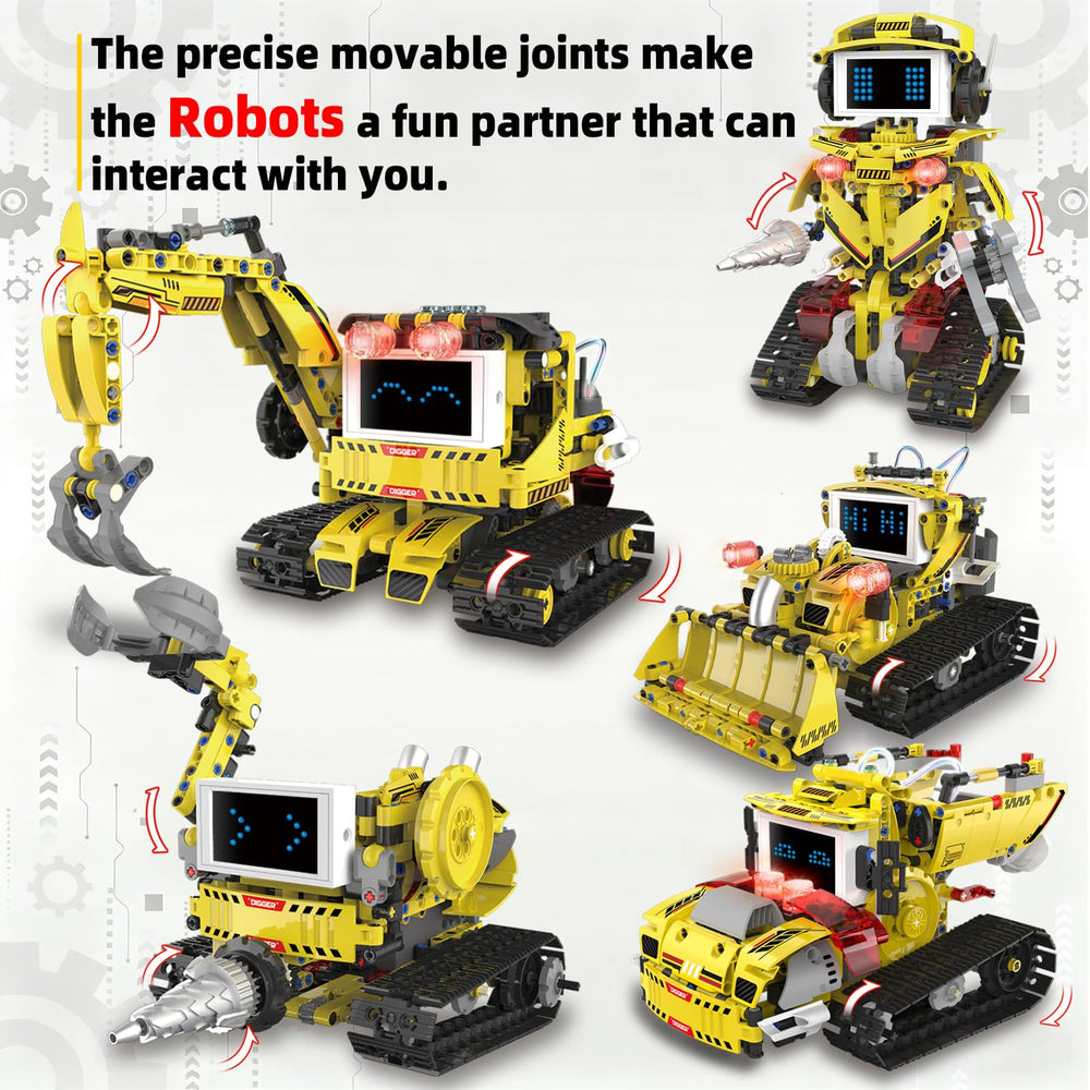 Suplanet 5-in-1 bulldozer model supports motor skills