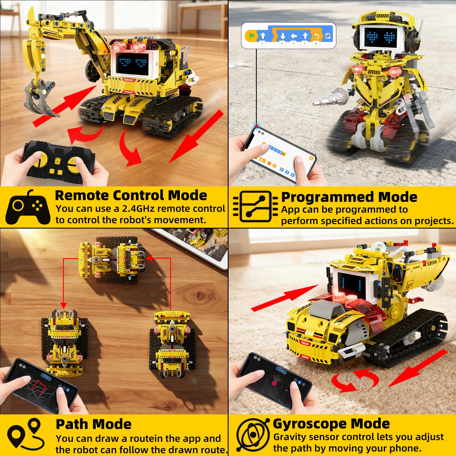 Suplanet 5-in-1 tunneling robot encouraging exploration