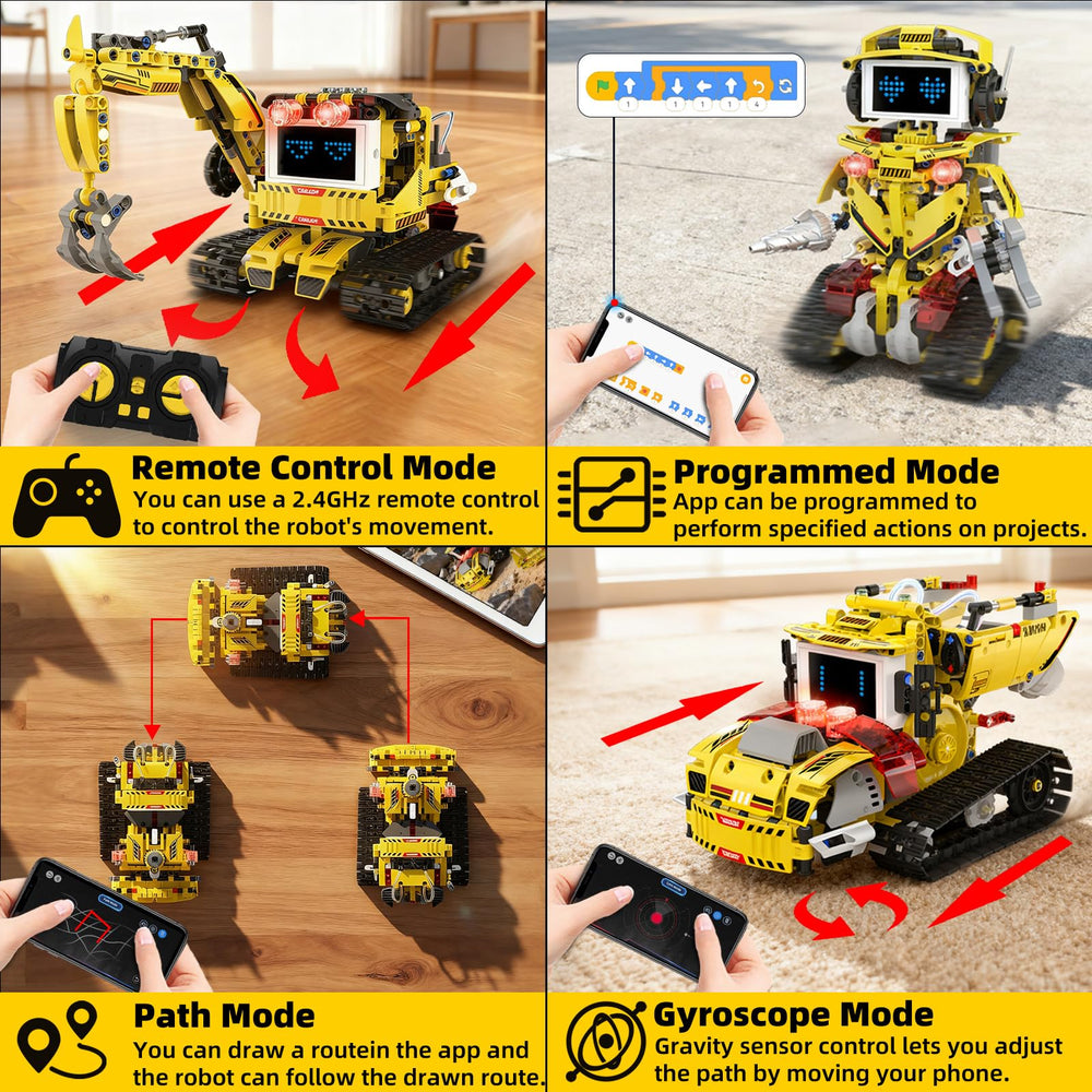 Suplanet 5-in-1 tunneling robot encouraging exploration