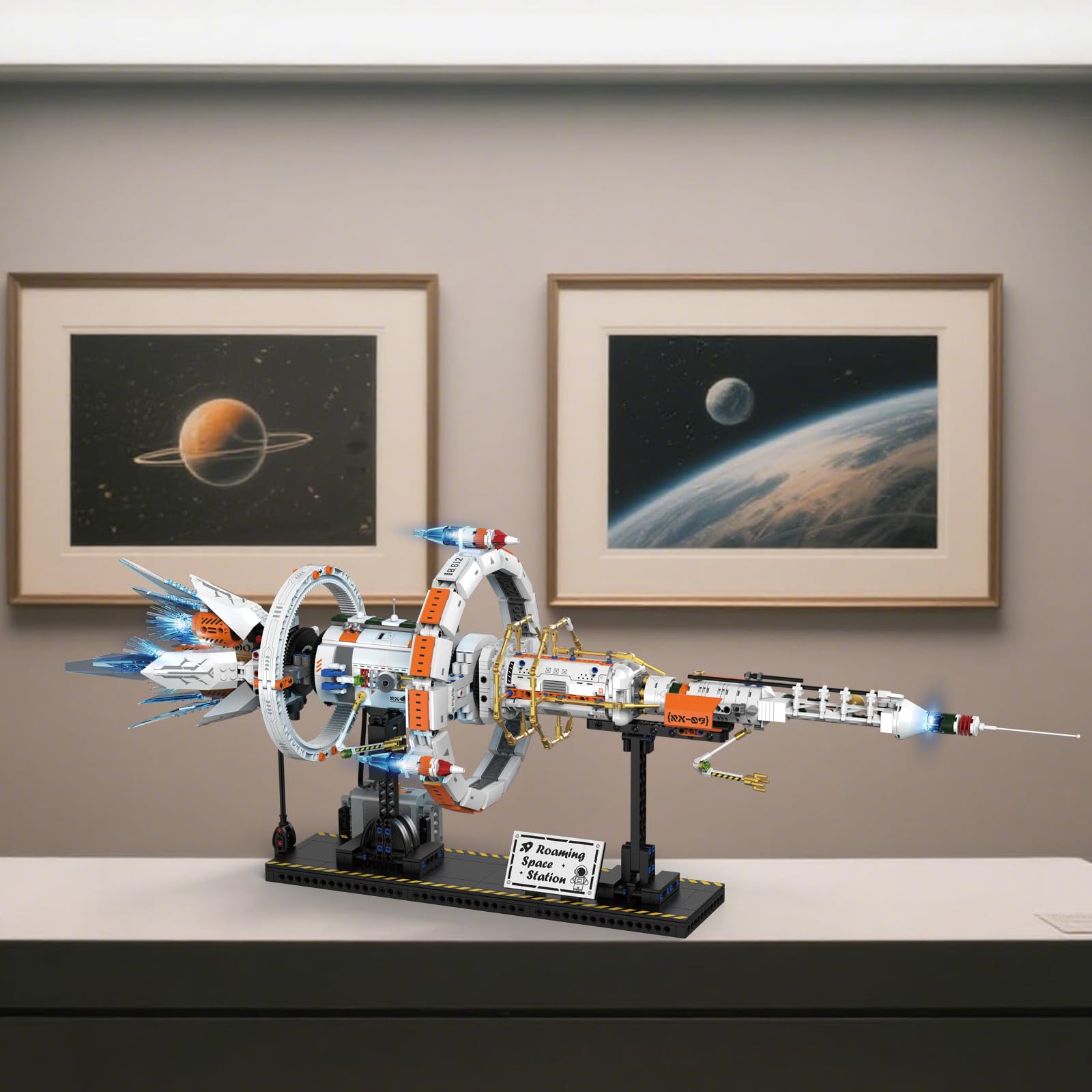 Suplanet Space Station detailed assembly steps with adjustable components