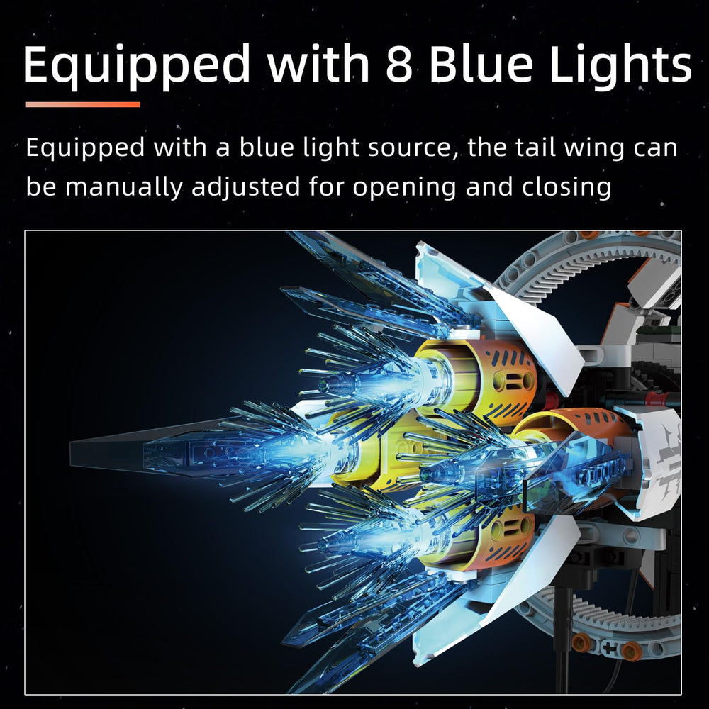 Suplanet Space Station LED lighting kit adds glow to display