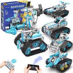 Suplanet STEM Robot assembly with modular parts for hands-on creativity.